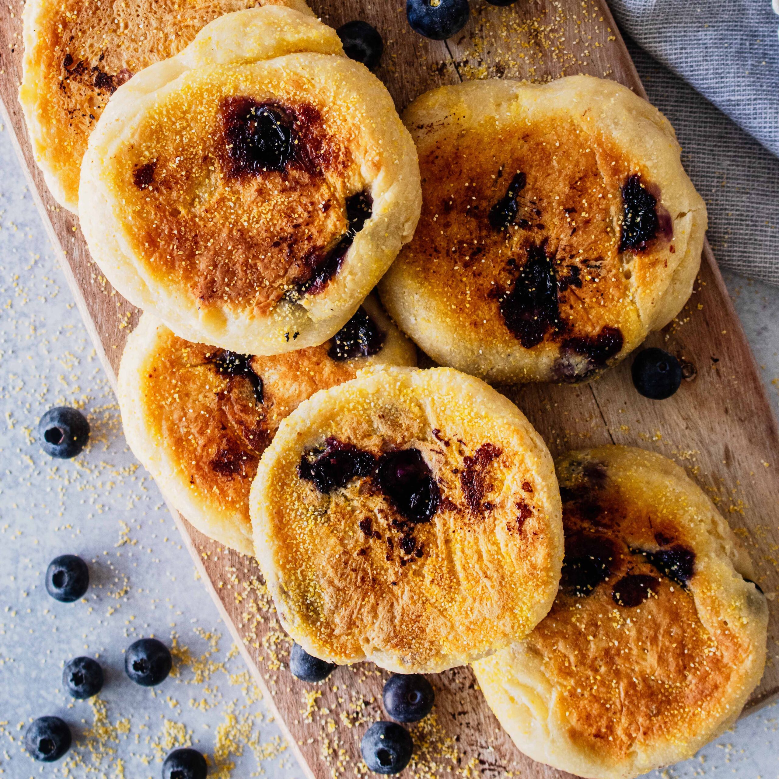 Homemade Blueberry English Muffins: Easy, Fluffy, & Better Than Store-Bought
